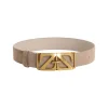 Monogram Suede Waist Belt