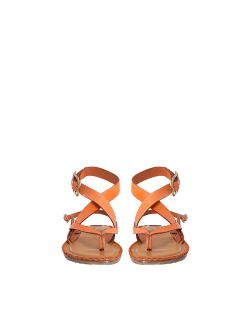 Multi-Strap Sandal Flat
