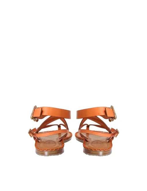 Multi-Strap Sandal Flat
