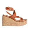 Multi-Strap Sandal Wedge