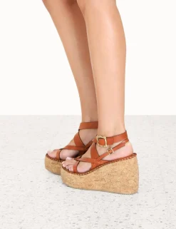 Multi-Strap Sandal Wedge