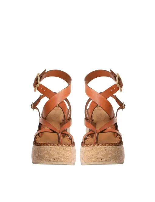Multi-Strap Sandal Wedge