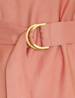 Neck Tie Halter Bias Dress