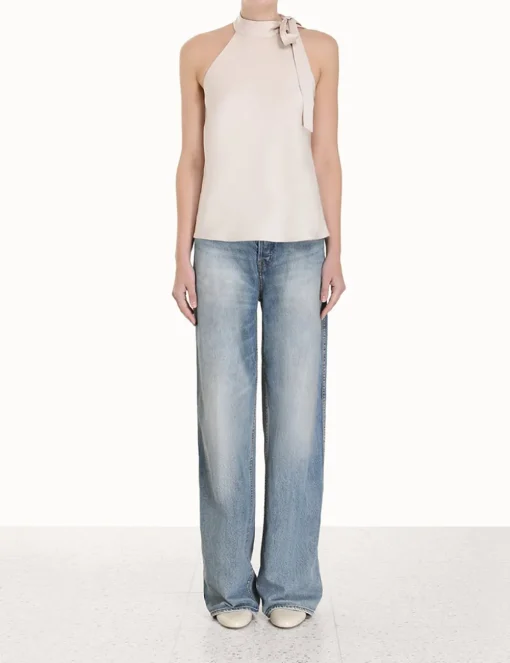 Neck Tie Tank Top