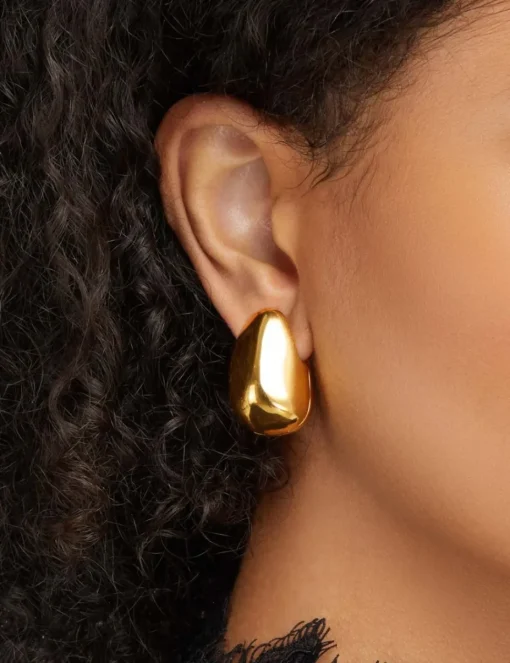 Pebble Medium Earrings