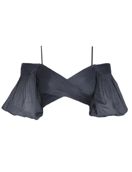 Pleated Bodice