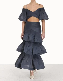 Pleated Bodice