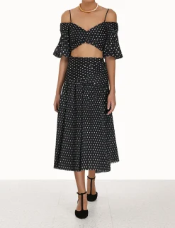 Pleated Bodice