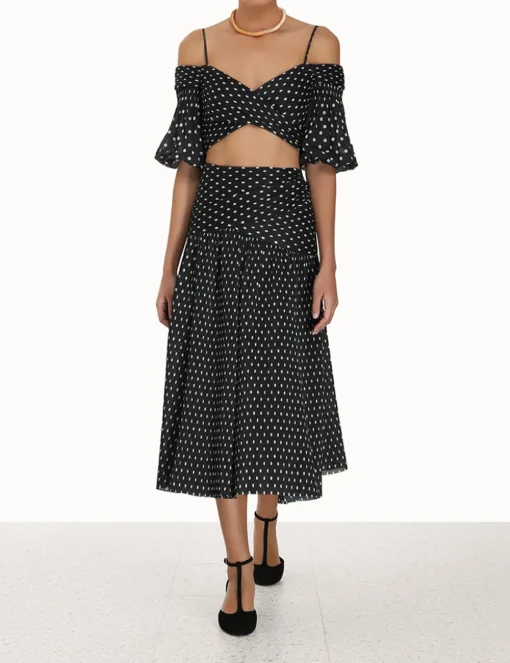 Pleated Bodice