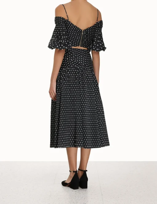 Pleated Bodice
