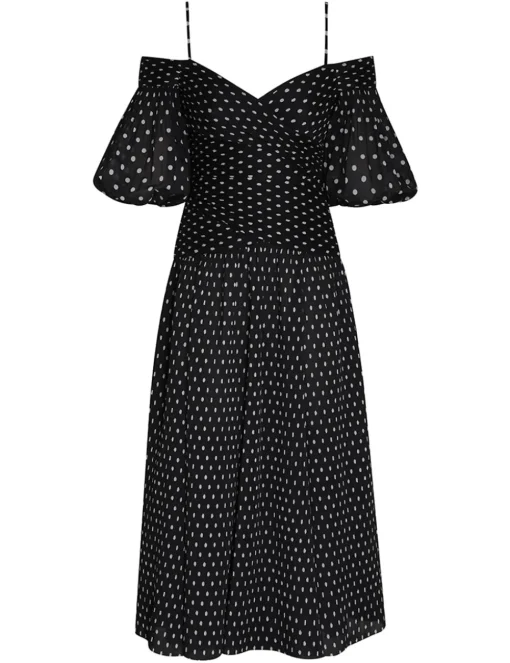 Pleated Midi