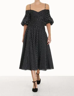 Pleated Midi