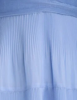 Pleated Midi Dress