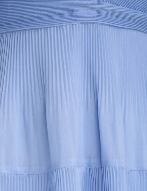 Pleated Midi Dress