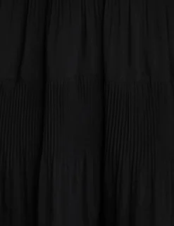 Pleated Midi Dress