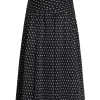Pleated Midi Skirt