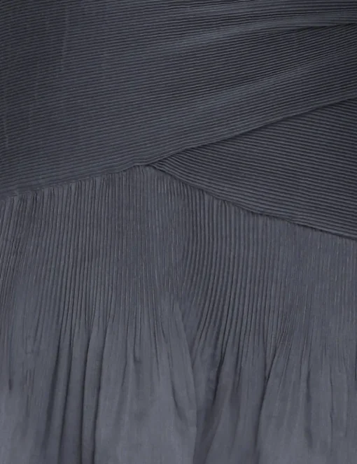 Pleated Tiered Skirt