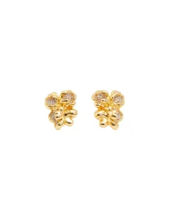 Popcorn Pave Earrings