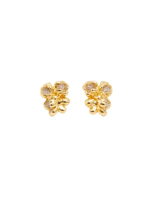 Popcorn Pave Earrings