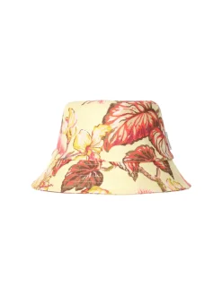 Printed Canvas Bucket Hat