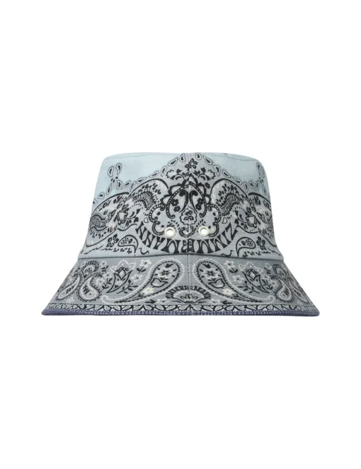 Printed Canvas Bucket Hat