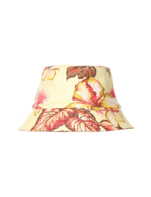 Printed Canvas Bucket Hat