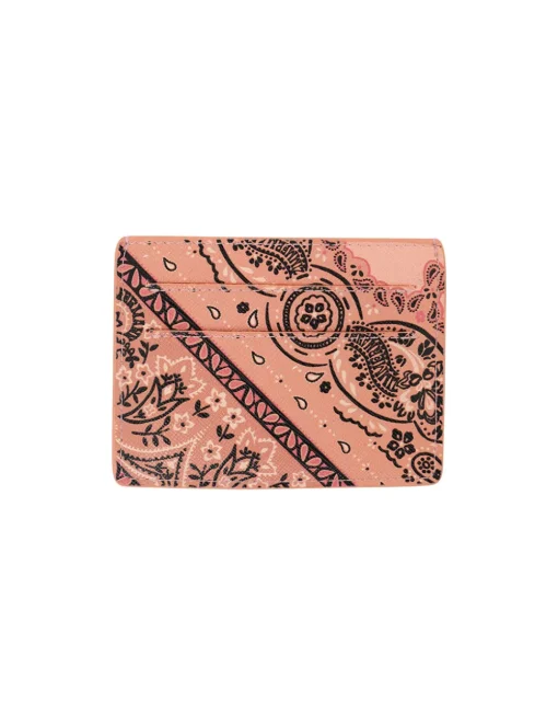 Printed Leather Cardholder
