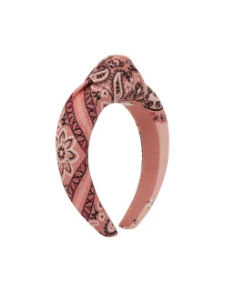 Printed Linen Headband
