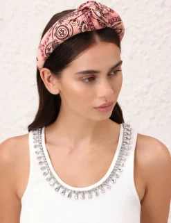 Printed Linen Headband