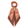 Printed Silk Neck Scarf