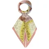 Printed Silk Neck Scarf