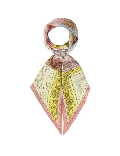 Printed Silk Neck Scarf