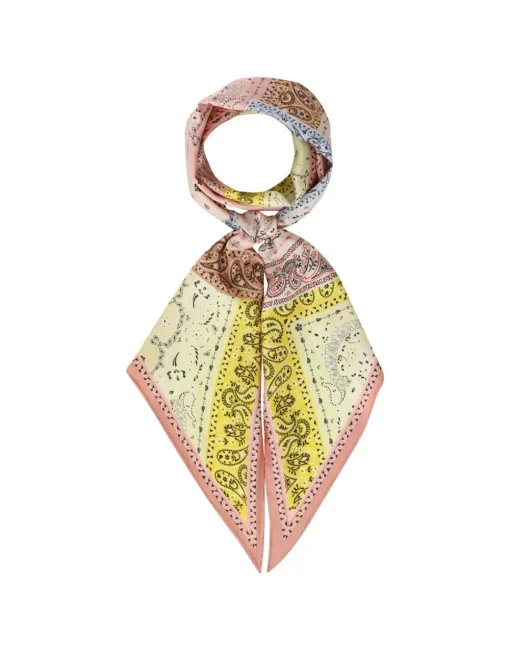 Printed Silk Neck Scarf