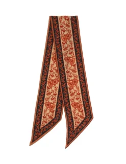 Printed Silk Neck Scarf