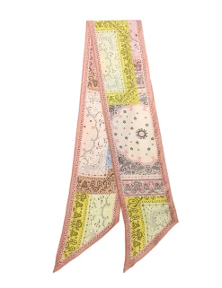 Printed Silk Neck Scarf