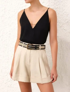 Raffia Belt 30