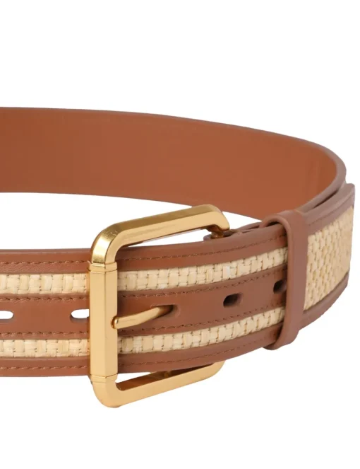 Raffia Belt 30