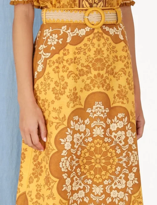 Raie Column Skirt