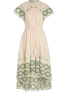 Raie Embroidered Dress