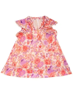 Raie Flounce Sleeve Dress