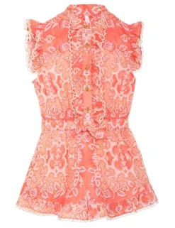 Raie Frill Playsuit