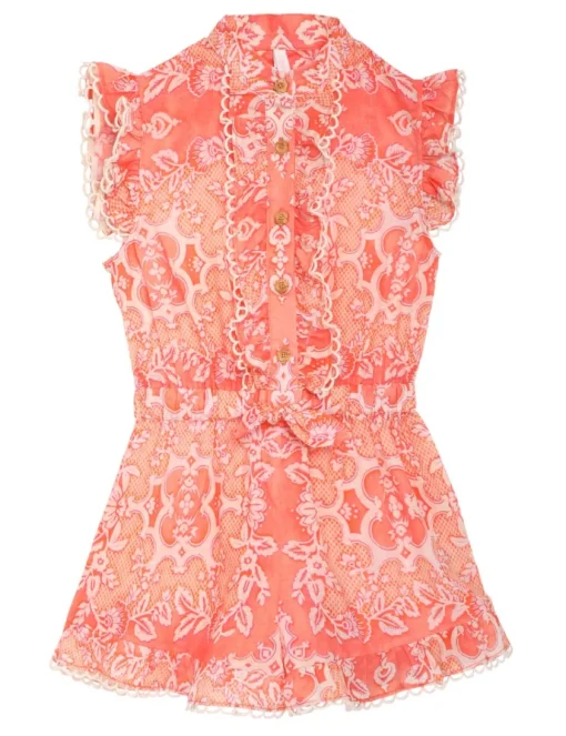 Raie Frill Playsuit