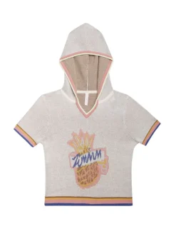 Raie Jacquard Pineapple Hoodie