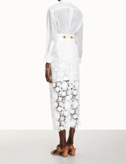 Raie Lace Flower Shirt