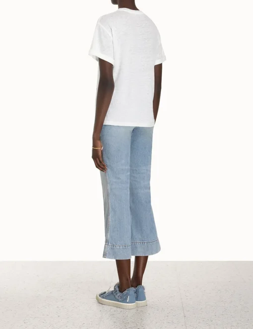 Raie Roll Sleeve Tee