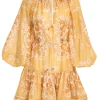 Raie Tiered Billow Mini Dress
