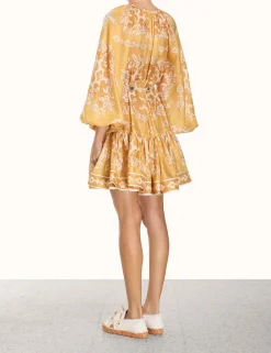 Raie Tiered Billow Mini Dress