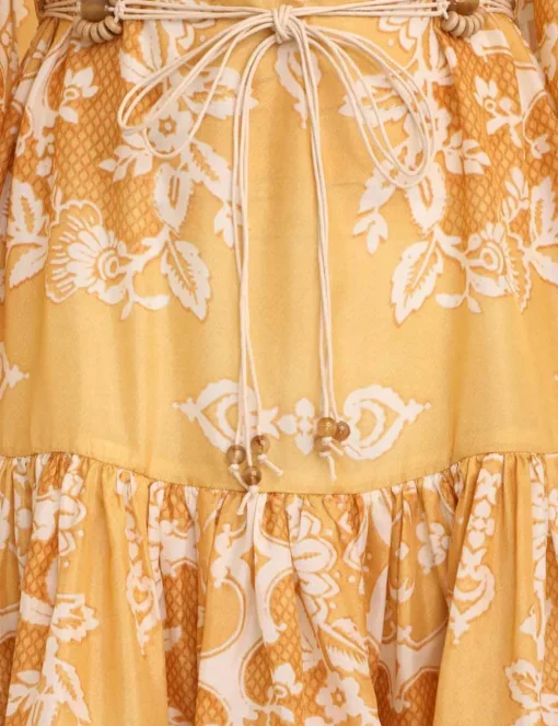 Raie Tiered Billow Mini Dress