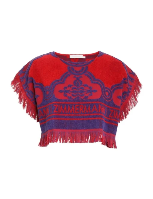 Raie Towelling Crop