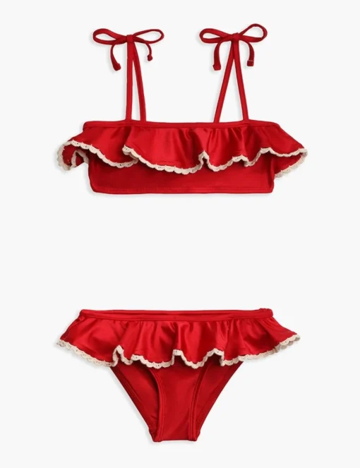 Raie Trim Frill Bikini